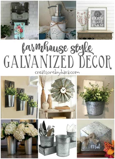 galvanized metal houses decor|small metal farm house decor.